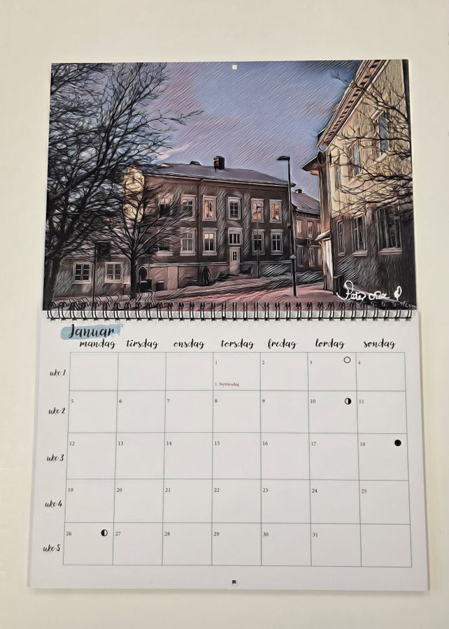 Årskalender 2026 Peter