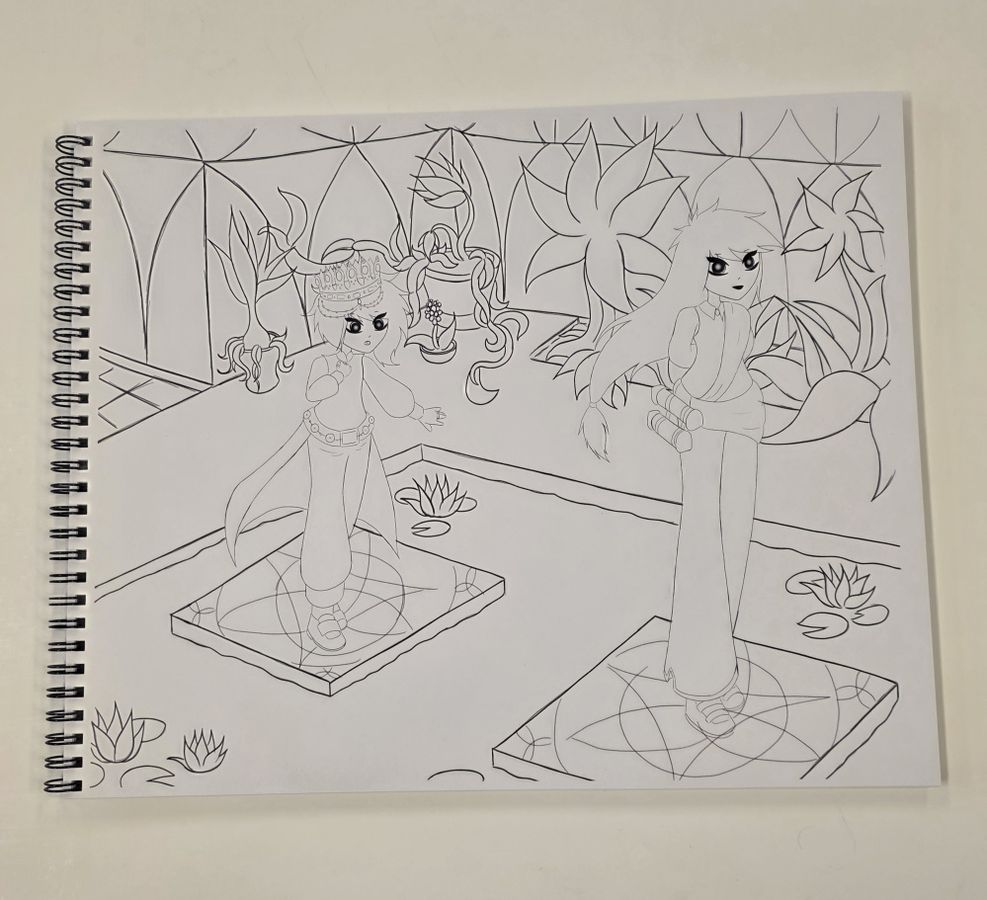 Fargeleggingsbok Emma